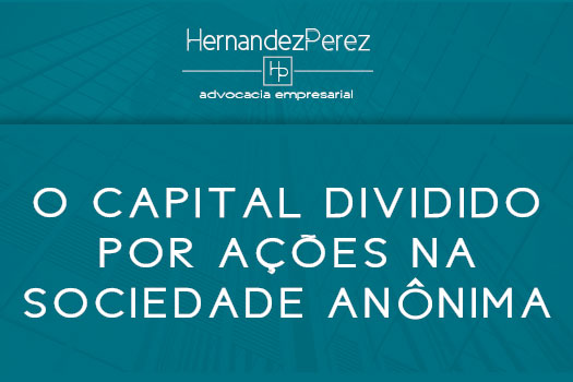 Capital dividido por ações na sociedade anônima | Hernandez Perez Advocacia