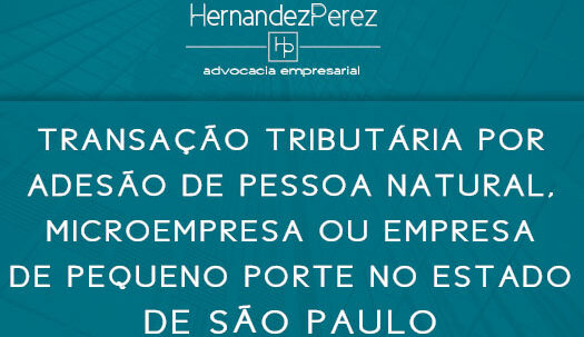 Transação tributária de pessoa natural, microempresa ou empresa de pequeno porte no estado de São Paulo